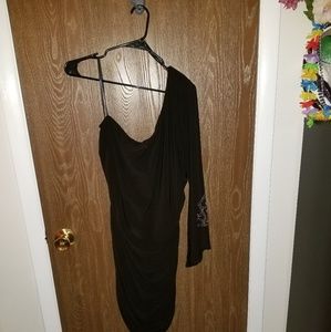 Off the shoulder bodycon dress